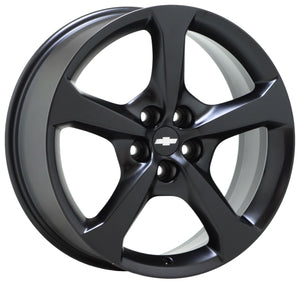 20" Chevrolet Camaro Satin Black Wheels Rims Factory OEM Set 5578 5583