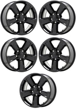 Load image into Gallery viewer, 18&quot; Jeep Wrangler Gladiator Black Wheels Rims Factory OEM Set 9221 9255
