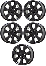 Load image into Gallery viewer, 18&quot; Jeep Wrangler Gladiator Gloss Black wheels rims Factory OEM set 5  9222
