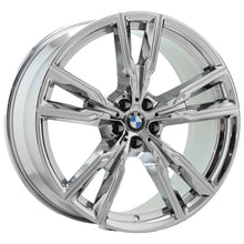 Load image into Gallery viewer, EXCHANGE 22&quot; BMW X5 X6 series PVD Chrome wheels rims Factory OEM set 86470 86473
