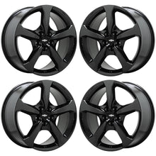 Load image into Gallery viewer, 20&quot; Chevrolet Camaro PVD Black Chrome Wheels Rims Factory Set 5578 5583
