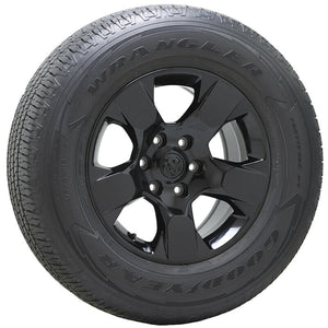 18" Dodge Ram 1500 Truck Black wheels rims tires Factory OEM set 4 2669
