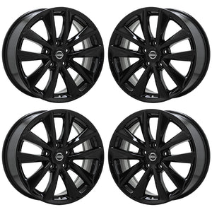 17" Infiniti Q50 Black wheels rims Factory OEM set 73763