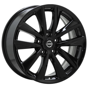 17" Infiniti Q50 Black wheels rims Factory OEM set 73763