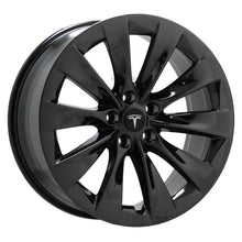 Load image into Gallery viewer, EXCHANGE 20&quot; Tesla Model X Black Chrome wheels rims Factory OEM set 97800 97801
