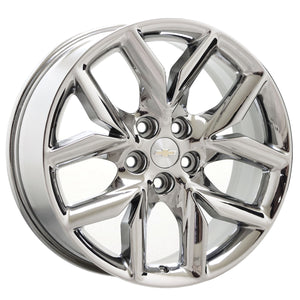 19" Chevrolet Impala PVD Chrome wheels rims Factory OEM set 5711