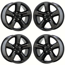 Load image into Gallery viewer, 20&quot; Ram 1500 Truck PVD Black Chrome wheels rims Factory OEM set 2267
