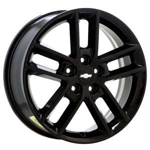 18" Chevrolet Impala Black wheels rims Factory OEM set 5333
