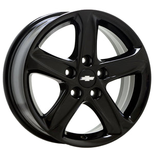 16" Chevrolet Malibu Black wheels rims Factory OEM set 5885